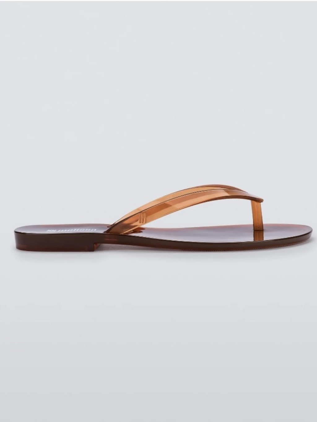 Madewell X Melissa Jelly Thong Sandals - Brown